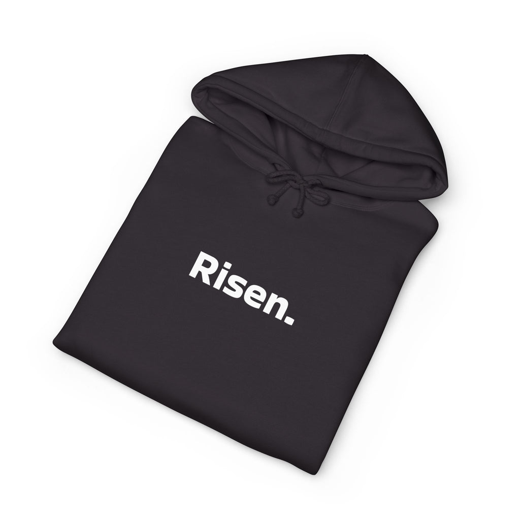Risen. Hoodie — Minimal Christian Faith Pullover