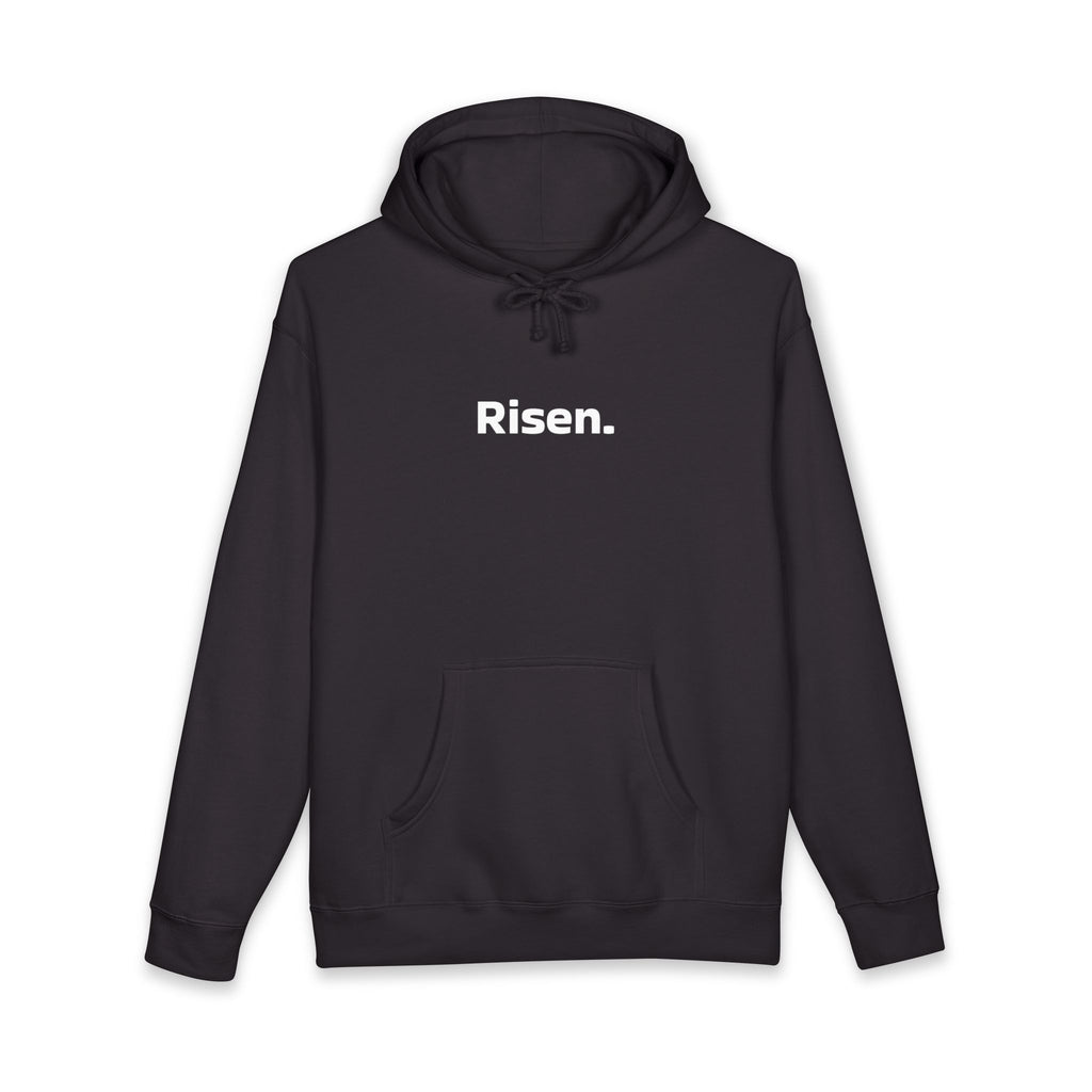 Risen. Hoodie — Minimal Christian Faith Pullover